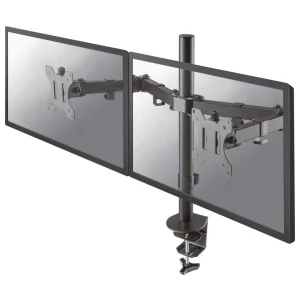 Neomounts Newstar FPMA-D550DBLACK | Verstelbare Monitor-bureaubeugel | Tot 32" | Max 8kg | VESA 100x100 | 2 Monitoren