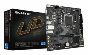 Gigabyte B760M H DDR4 | Socket LGA 1700 | Intel B760 | 4xDDR4 | Micro ATX | Moederbord