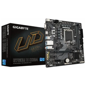 Gigabyte B760M H DDR4 | Socket LGA 1700 | Intel B760 | 4xDDR4 | Micro ATX | Moederbord