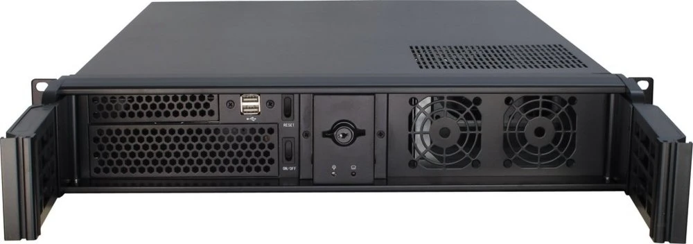 Inter-Tech IPC 2U-2098-SL | Server Rack Case | Zwart - Afbeelding 2