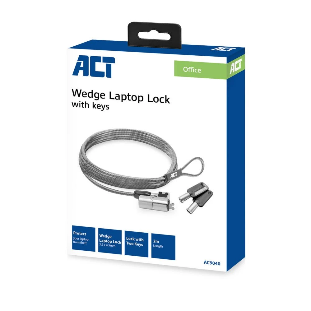 ACT kabelslot | Metallic | 2 m | AC9040 - Afbeelding 2