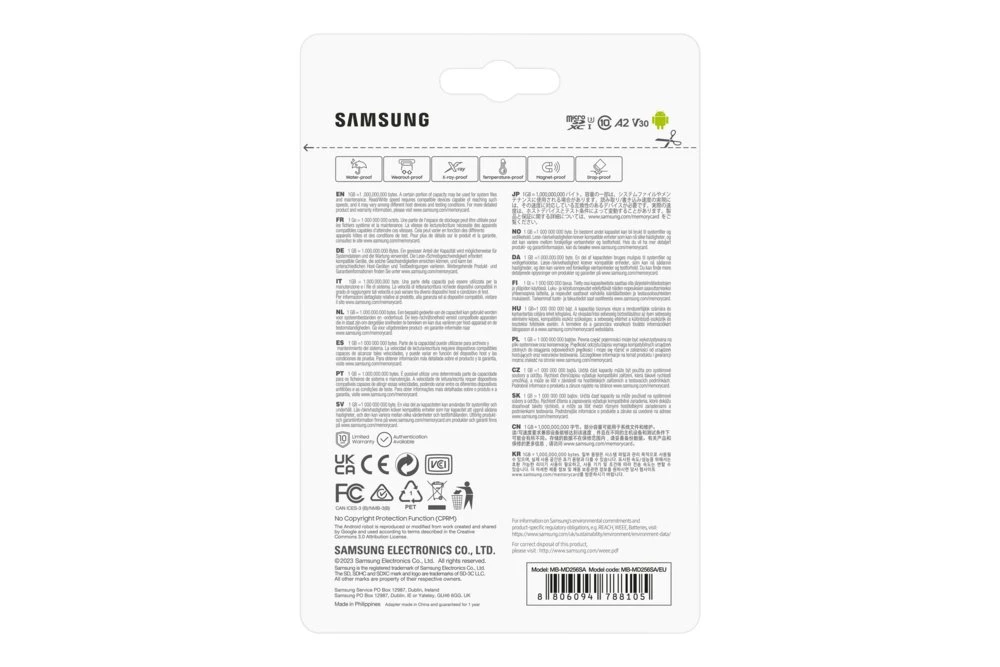 Samsung PRO Plus | MicroSDXC | 256GB | Class 10 | UHS-I U3 - Afbeelding 9