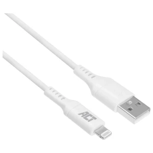 ACT kabel | USB-A naar Lightning | 2 m | Wit | AC3012