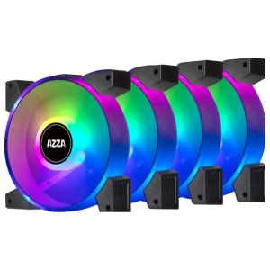 Azza Hurricane II RGB 4 Pack | 120mm Case Fans