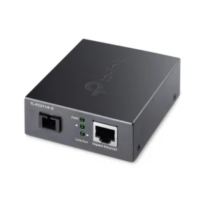 TP-Link TL-FC311A-2 | Gigabit Media Converter | 1000 Mbit/s | Single-mode | Zwart