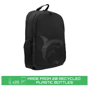 White Shark SCOUT 15.6" Gaming Laptop Rugzak | Gemaakt van Gerecycled Plastic | Zwart