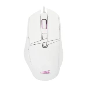 Baracuda RAPTOR RGB | Bedrade Gaming Muis | USB-A | 6400 DPI | Wit