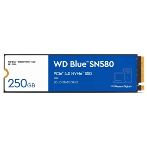 Western Digital Blue SN580 | 2TB NVMe SSD | M.2 Gen4 | 4.150MB/s Lezen | 4.150MB/s Schrijven