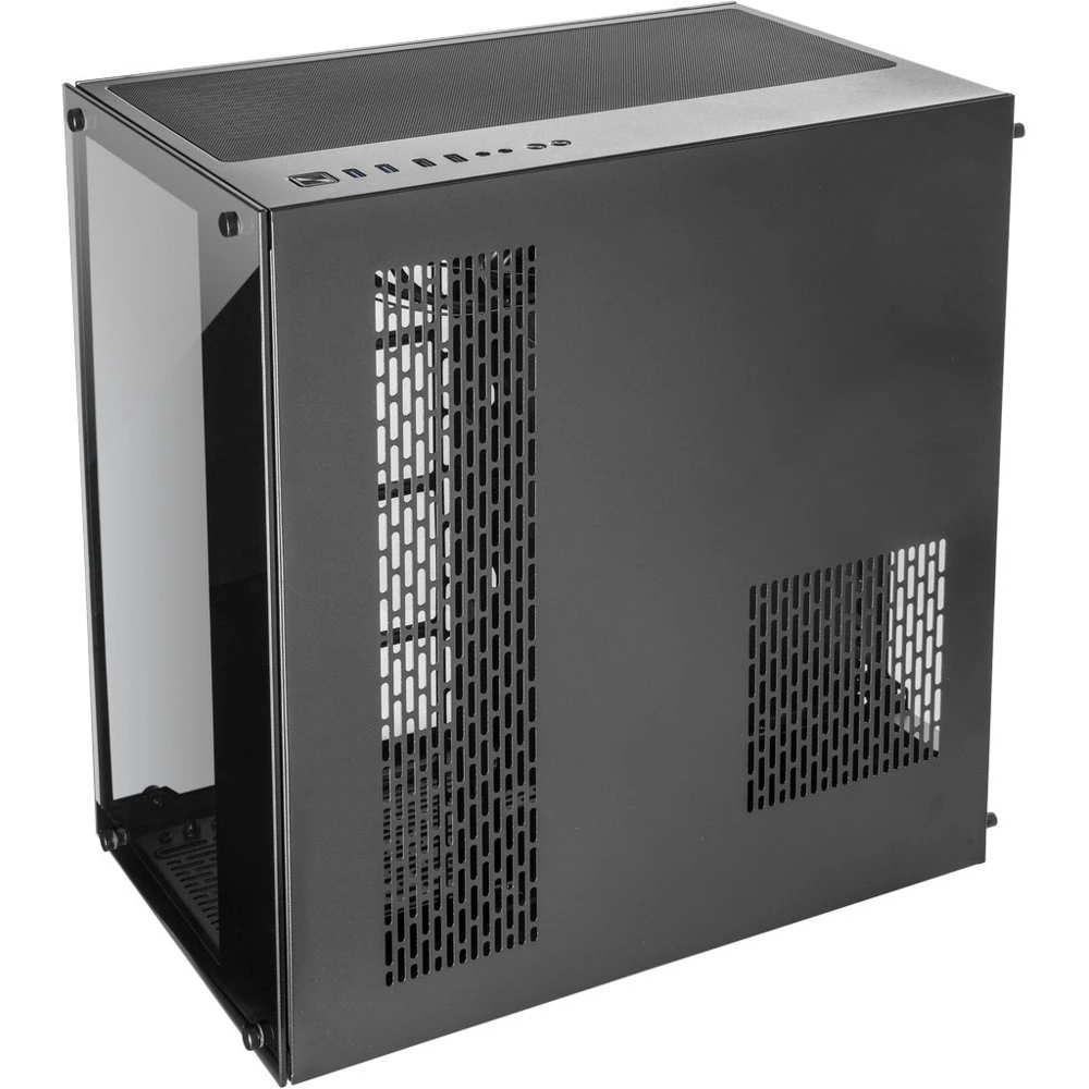 Inter-Tech C-701 Panorama | Full Tower Case | Zwart - Afbeelding 2