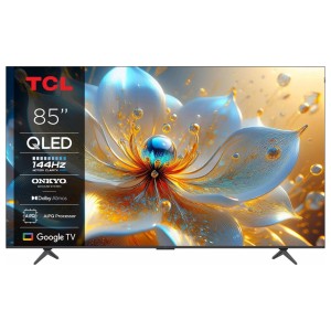 TCL 85T8C | 85" 4K Ultra HD QD-MiniLED | 144Hz | Google TV | Dolby Vision | HDMI 2.1 | Smart TV