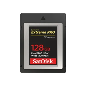 SanDisk Extreme PRO | CFexpress Type B | 128GB | Tot 1700MB/s lezen | Tot 1200MB/s schrijven | Betrouwbare Opslag
