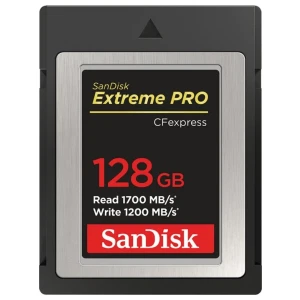 SanDisk Extreme PRO | CFexpress Type B | 128GB | Tot 1700MB/s lezen | Tot 1200MB/s schrijven | Betrouwbare Opslag