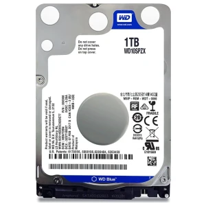 Western Digital Blue | 1TB 2.5" HDD | SATA III | 5400 rpm | 128MB Cache