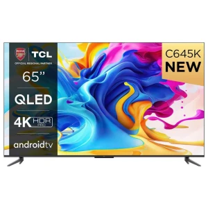 TCL 65C645 | 65'' Ultra HD 4K | QLED Smart TV | Wifi | Google TV | HDR10+ | 60Hz