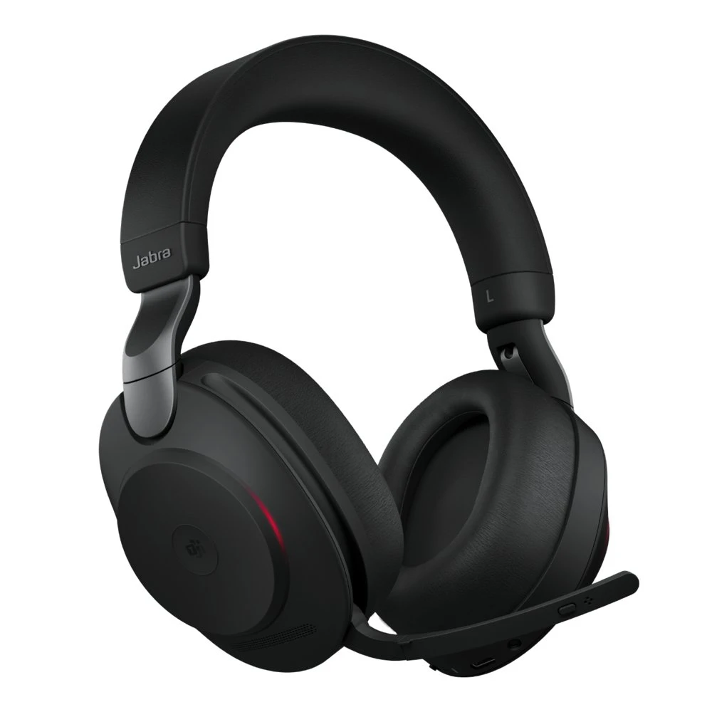 Jabra Evolve2 85 | Draadloze Over-Ear Headset | ANC | Bluetooth + 3.5mm | Zwart - Afbeelding 4