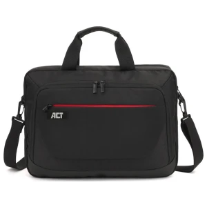 ACT Suburb 15.6" Laptop Schoudertas | Gemaakt van Gerecycled Plastic | Zwart
