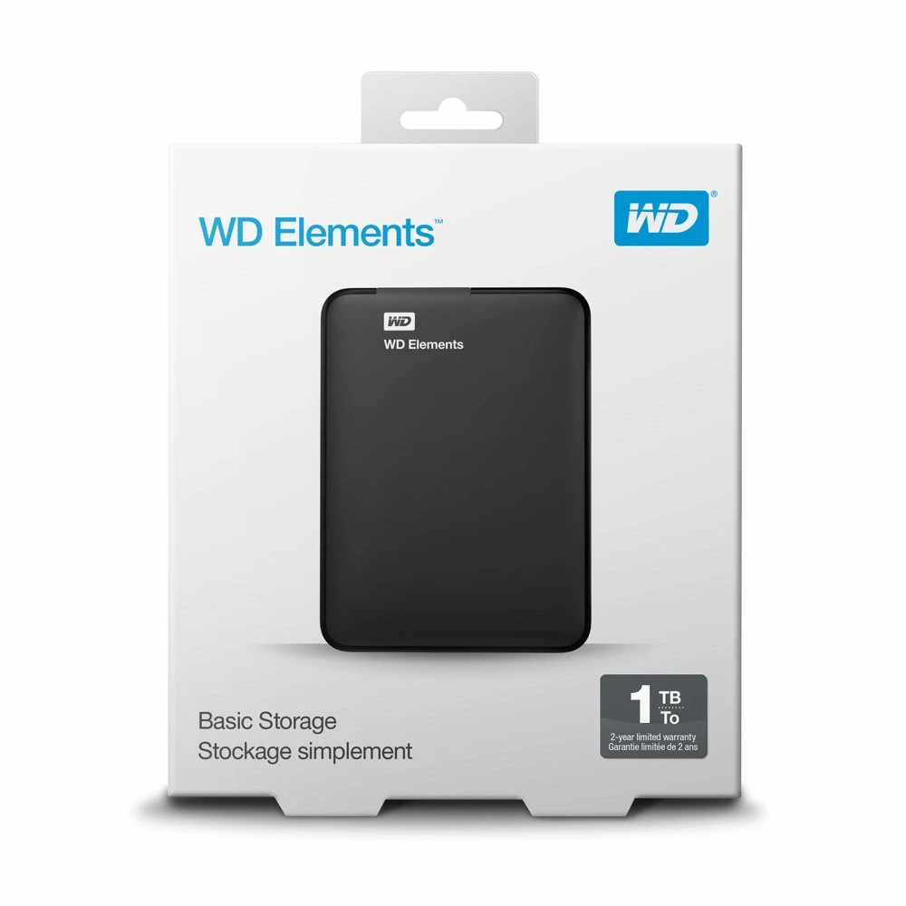 WD Elements Externe Harde Schijf | 1TB | USB 3.0 | Zwart - Afbeelding 7