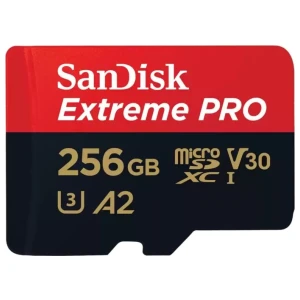 SanDisk Extreme PRO | MicroSDXC | 256GB | Class 10 | UHS-I U3
