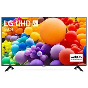 LG 43UT73003LA 43" | Ultra HD 4K LED Smart TV | WebOS + Wifi | HDR10 & FILMMAKER Mode | Slim Design + AI Sound | 60Hz