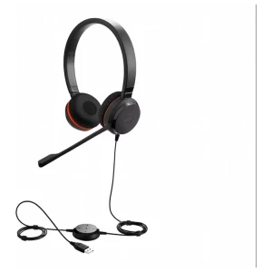 Jabra Evolve 20SE MS | Bedrade On-ear Stereo Headset | USB-A | Zwart | Microsoft Teams Gecertificeerd