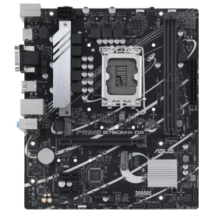 ASUS PRIME B760M-K D4 | Socket LGA 1700 | Intel B760 | 2xDDR4 | Micro-ATX | Moederbord