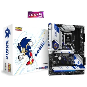 Asrock Z790 PG SONIC | Socket LGA 1700 | Intel B760 | 4xDDR5 | Micro-ATX | Moederbord