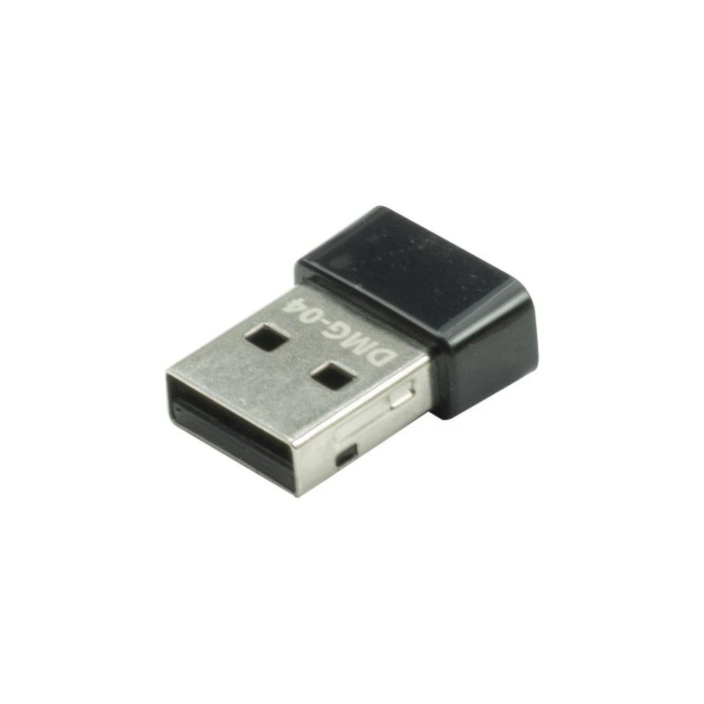 Inter-Tech DMG-04 | Wi-Fi 5 USB Nano Adapter | 433 Mbps (5 GHz) / 200 Mbps (2,4 GHz) | USB 2.0 | Zwart - Afbeelding 2