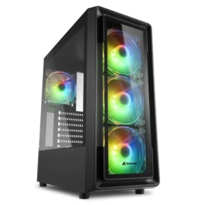 Sharkoon TK4 RGB | Midi Tower Case | Zwart