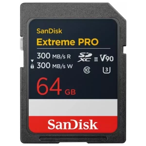 SanDisk Extreme PRO | 64GB SDXC Geheugenkaart | UHS-II Klasse 10
