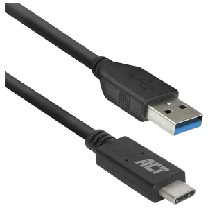 ACT AC7416 | USB 3.2 Gen 1 | USB-C naar USB-A | 1m | Zwart