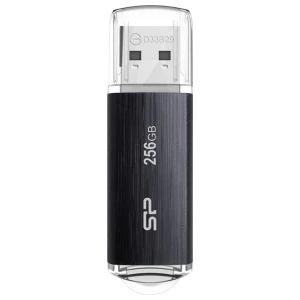 Silicon Power Blaze B02 | 256GB USB-A 3.2 Flash Drive | Zwart