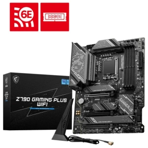 MSI Z790 GAMING PLUS WIFI | Socket LGA 1700 | Intel Z790 | 4xDDR5 | ATX | Moederbord