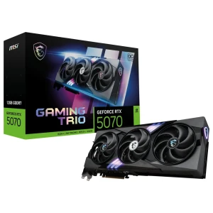 MSI GeForce RTX 5070 GAMING TRIO OC | 12GB GDDR7 VRAM | Videokaart | GPU | Nvidia