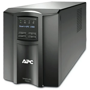 APC Smart-UPS SMT1500IC | 1500 VA / 1000 W | 8x IEC C13 Stopcontacten | Zuivere Sinusgolf | AVR Spanningsregeling | LCD-scherm | SmartConnect