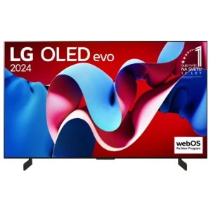 LG C4 OLED42C41LA 42" | Ultra HD 4K OLED Smart TV | WebOS + Wifi | Dolby Vision | OLED Perfect Black Levels + AI Picture Pro | 144Hz