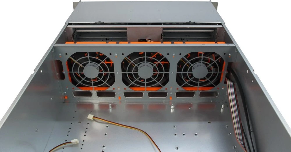 Inter-Tech 4U-4416L | Server Rack Case | Zwart/Zilver - Afbeelding 5