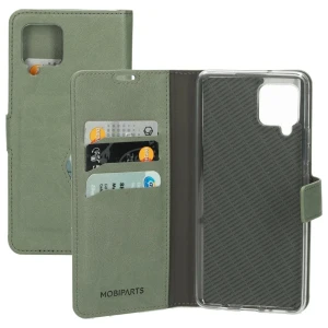 Mobiparts Classic Wallet Case | Samsung Galaxy A42 (2020) | Stone Green