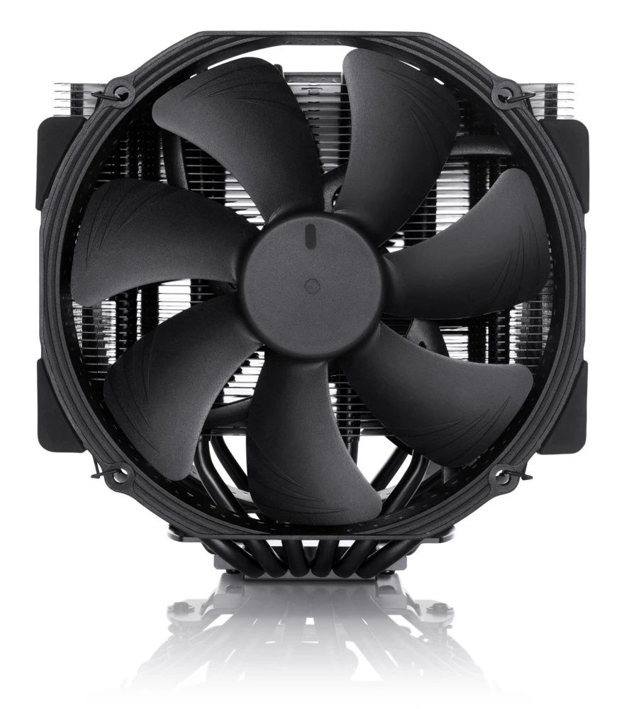Noctua NH-D15 chromax.black | 250W TDP | 165mm Hoogte | 140mm Fans | CPU Luchtkoeler - Afbeelding 2