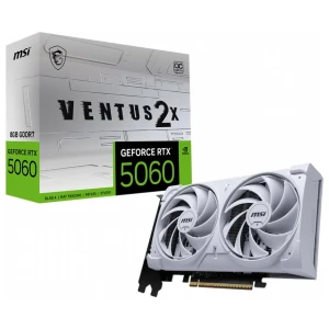 MSI GeForce RTX 5060 VENTUS 2X OC WHITE | 8GB GDDR7 | DLSS 4 | Videokaart | Nvidia GPU