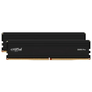 Crucial Pro | 48GB DDR5 (2×24GB) | 5600 MHz DIMM | CL46 | UDIMM