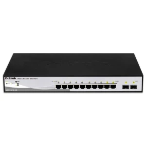 D-Link DGS-1210-10 | 10-poorts Gigabit Smart Switch | 8 RJ45 + 2 SFP | VLAN/QoS | Web/CLI-beheer