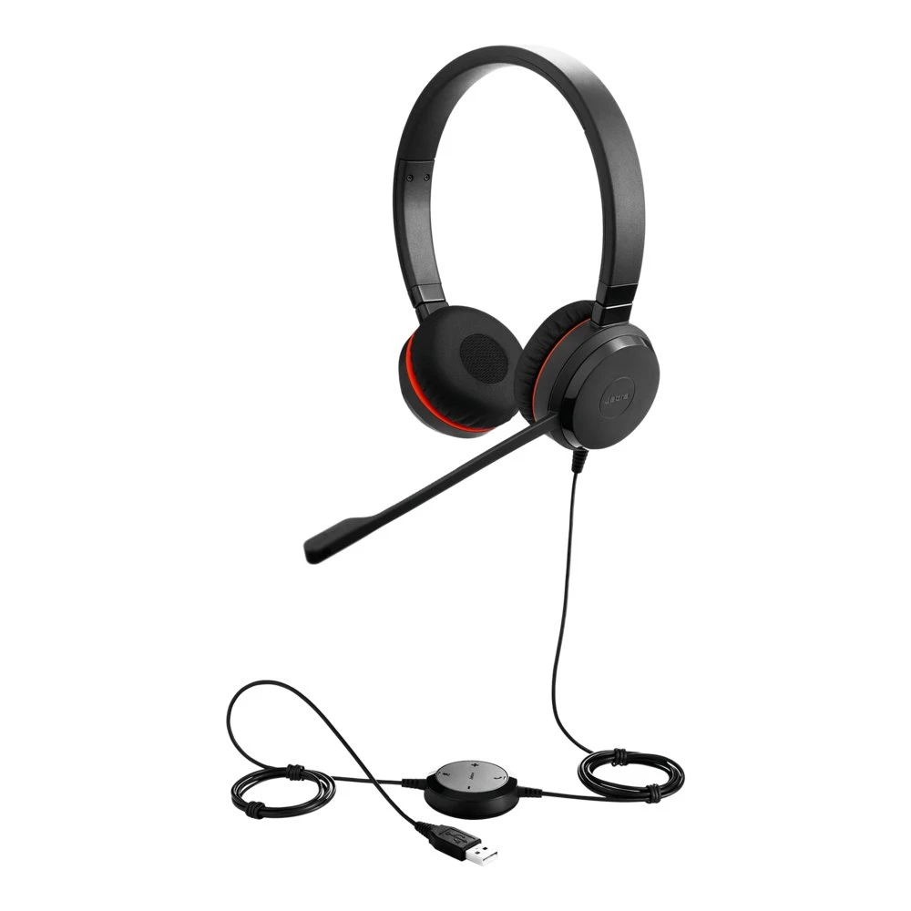Jabra Evolve 30 II | Bedrade On-ear Headset | USB-A & 3.5mm | Zwart - Afbeelding 4