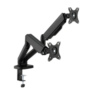 SBOX Flex LCD-S024-2 | Verstelbare Monitor-bureaubeugel | Tot 32" | Max 9kg | VESA 100x100 | 2 Monitoren