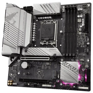 Gigabyte B760M AORUS ELITE AX | Socket LGA 1700 | Intel B760 | 4xDDR5 | Micro-ATX | Moederbord