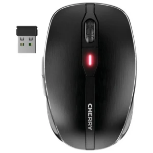 Cherry MW 8C Advanced | Draadloze Muis | Links- en Rechtshandig | RF + Bluetooth | 3200 DPI | Zwart/Grijs