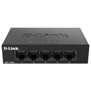 D-Link DGS-105GL/E | Netwerk-switch | Unmanaged | Gigabit Ethernet (10/100/1000)
