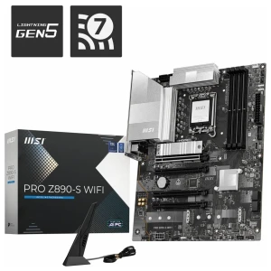 MSI PRO Z890-S WIFI | Socket LGA 1851 | Intel Z890 | 4xDDR5 | ATX | Moederbord