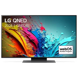 LG 65QNED87T6B 65" | Ultra HD 4K QNED Smart TV | WebOS + Wifi | Local Dimming voor Diepe Zwarttinten | 100Hz