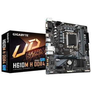 GIGABYTE H610M H V3 DDR4 | Socket LGA 1700 | Intel H610 Express | 2xDDR4 | Micro ATX | Moederbord