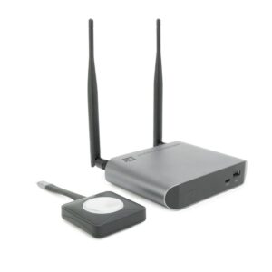 ACT Aero 4K Draadloos Presentatiesysteem (AC7960) | 4K (3840x2160) | USB-C | HDMI | Plug and Play | Multi User | Split Screen